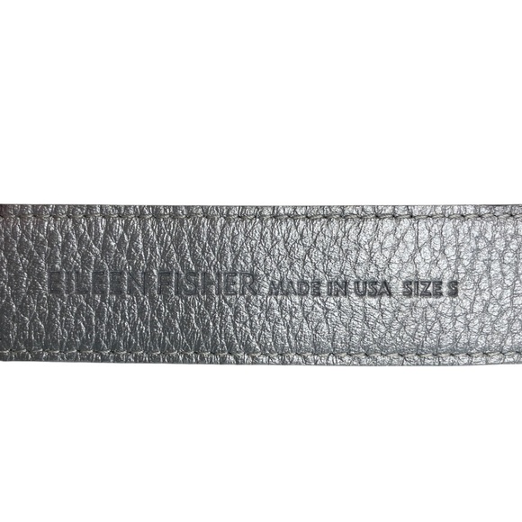 Eileen Fisher Women\'s Gray Leather Belt main image 4